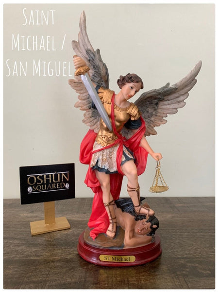 Saint Michael the Archangel Statue | Estatua de San Miguel