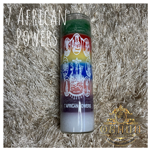 7 African Powers Candle