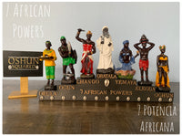 7 African Powers Statue #1 | 7 Potencia Africana Estatua