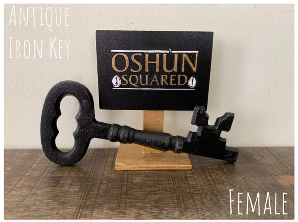Antique Iron Female Key | Llave de Hierro Antiguo Hembra