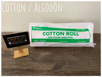 Cotton Roll 1 pound | Rollo de Algodon 1 libra