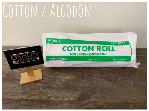 Cotton Roll 1 pound | Rollo de Algodon 1 libra