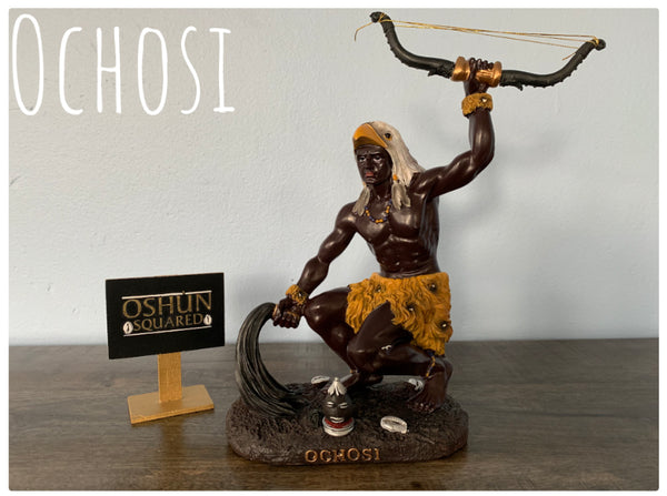 Orisa Ochosi Statue | Estatua de Orisa Ochosi