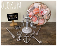 Tool Set with Shells for Olokun | Herramientas de Olokun con Conchas