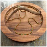 Iléké & Ídè Orunmila | Collar y Pulsera para Orunla