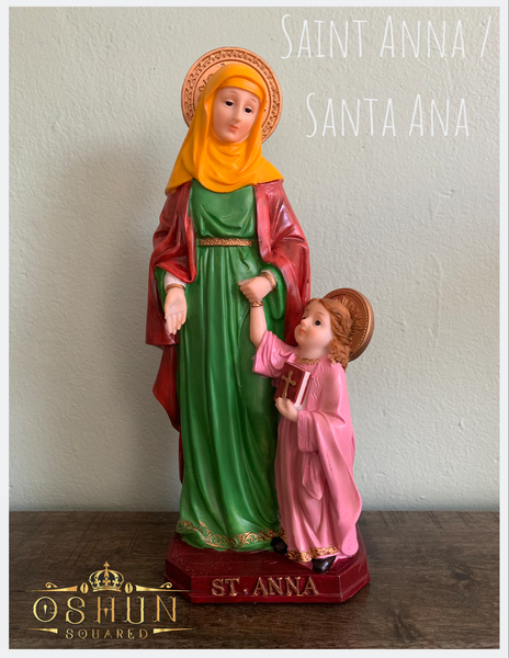 Saint Anna Statue | Estatua de Santa Anna