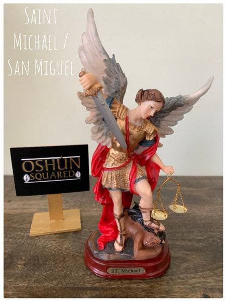 Saint Michael the Archangel Statue | Estatua de San Miguel