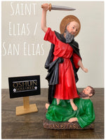 Saint Elias Statue | Estatua de San Elias