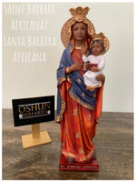 Saint Barbara Africana Statue | Estatua de Santa Barbara Africana