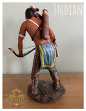 Indian Chief w| Bow & Arrow Statue | Estatua de El Indio Cacique con Arco y Flecha