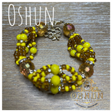 Ide/Bracelet for Oshun | Ide para Oshun