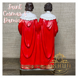 Saint Cosmas & Damian Statue | Estatua de San Cosme y Damian