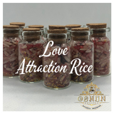 LOVE Attraction Rice Keychain | Arroz para atrapar el amor