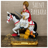 Saint Barbara Statue | Estatua de Santa Barbara