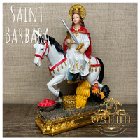 Saint Barbara Statue | Estatua de Santa Barbara