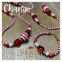 Iléké & Ide for Chango | Collar y Ide para Shango