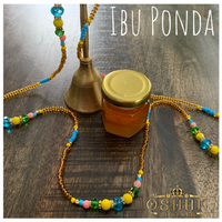 Iléké & Ídè Oshun | Collar y Pulsera para Ochun