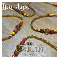 Iléké for Oshun Ibu Aña | Collar para Ochun Ibu Aña