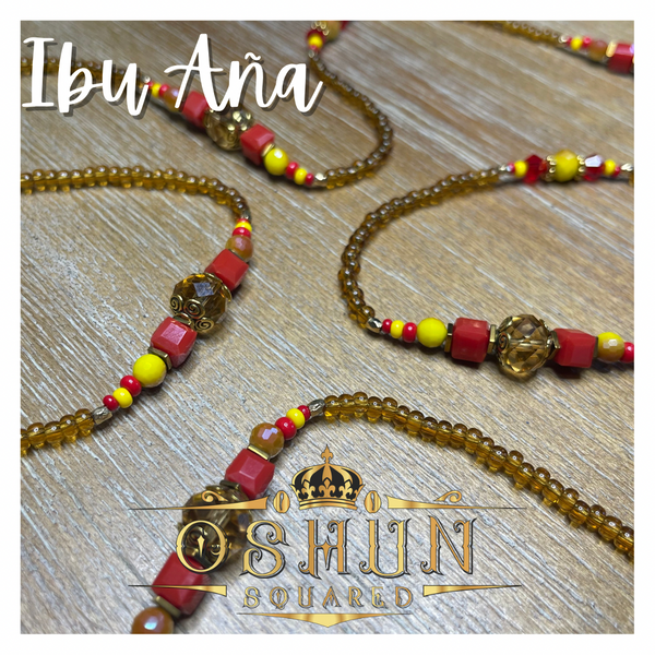 Iléké for Oshun Ibu Aña | Collar para Ochun Ibu Aña