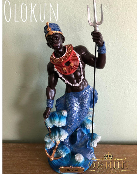 Orisha Olokun Statue | Estatua de Orisa Olokun