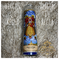 7 Day Virgin of Regla Candle