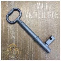 Antique Iron Male Key (2) | Llave de Hierro Antiguo Masculino